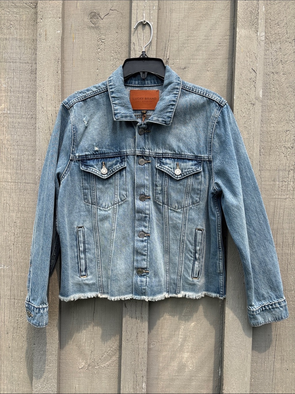 Lucky Brand The Tomboy Trucker Jean Jacket